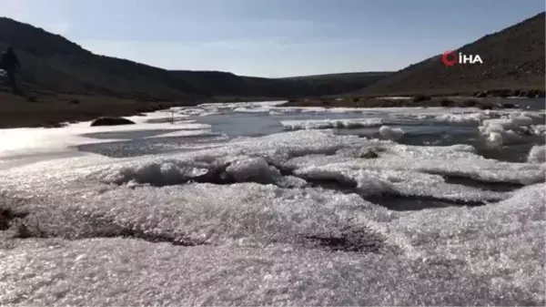 Kars'ta eksi 12'yi gördü