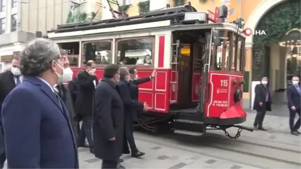 Cumhurbaşkanlığı Yerel Yönetim Politikaları Kurulu üyeleri Beyoğlu'ndaki projeleri inceledi