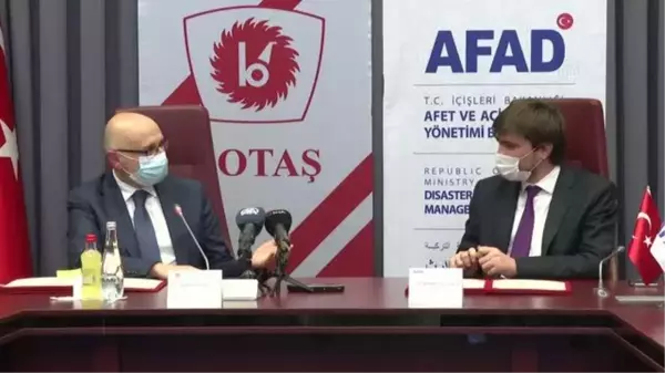 AFAD ile BOTAŞ arasında 