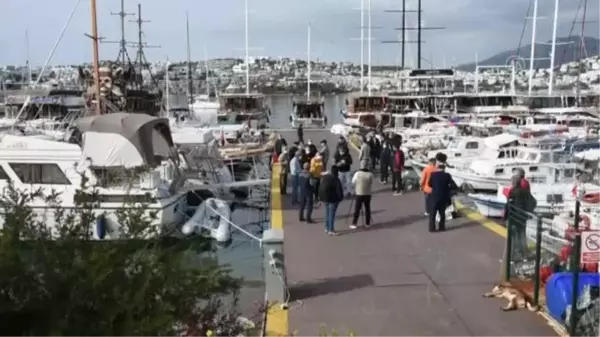 Bodrum'da tekne sahipleri iskele bağlama fiyatına tepki gösterdi