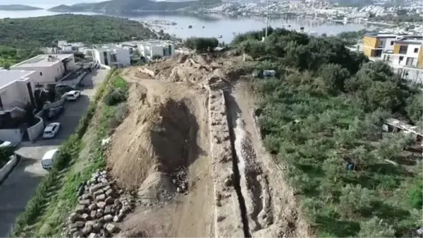 Son dakika kültür sanat: Bodrum'un 7,5 kilometrelik tarihi surları turizme kazandırılacak