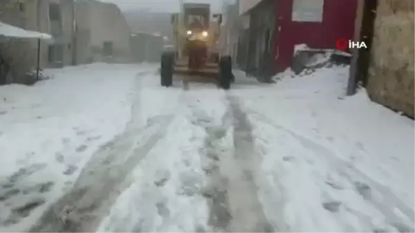 Mardin Büyükşehir Belediyesi'nden karla mücadele çalışmaları