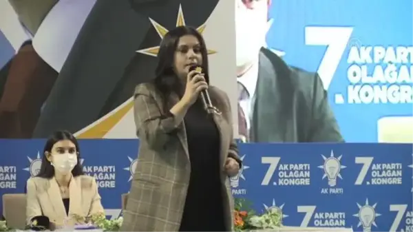 AK Parti Genel Başkan Yardımcısı Sarıeroğlu, partisinin Adana 7. Olağan İl Kongresi'nde konuştu