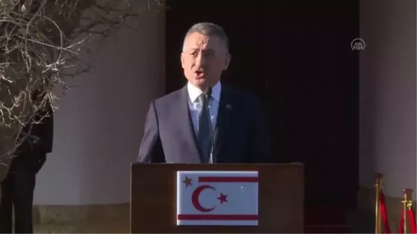 Son dakika haber... KKTC Cumhurbaşkanı Tatar, Cumhurbaşkanı Yardımcısı Oktay ile ortak basın toplantısında konuştu: (1)