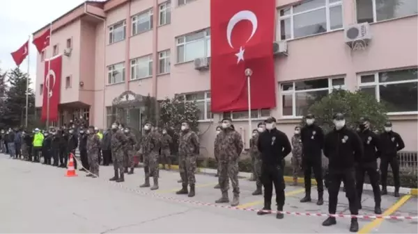 Silahının ateş alması sonucu hayatını kaybeden polis memuru için tören düzenlendi