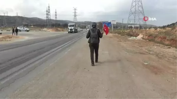 Kardeşini öldürenlerin tutuklanması için Ankara'ya yürüyor