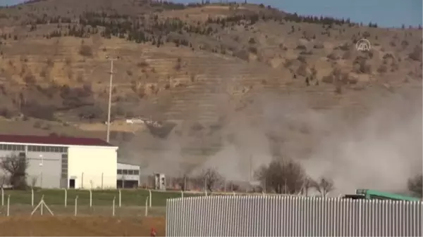 Son dakika haberleri... KIRIKKALE - Gaz tankında çıkan yangın söndürüldü