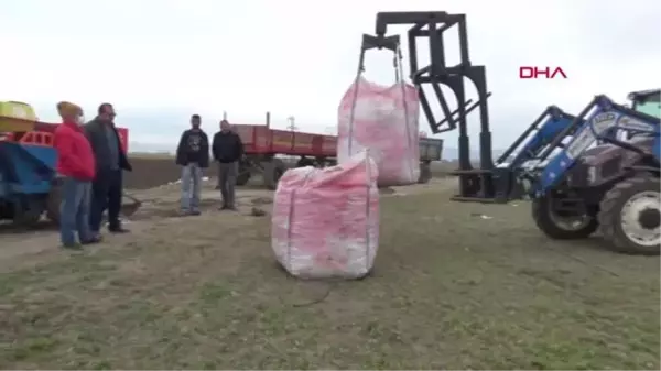 AFYONKARAHİSAR Sandıklı'da patates ekimi başladı