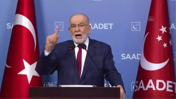 Saadet Partisi Genel Başkanı Karamollaoğlu'ndan kadına şiddete ilişkin değerlendirme