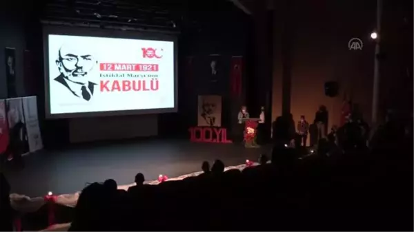 Muğla'da İstiklal Marşı'nın Kabulü ve Mehmet Akif Ersoy'u Anma Günü programı