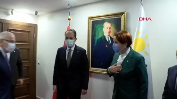 ANKARA-Erbakan, Akşener'i ziyaret etti