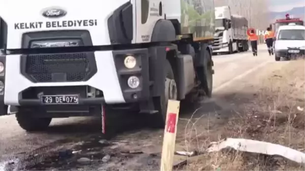 Gümüşhane'de zincirleme trafik kazası: 6 yaralı