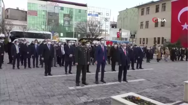 Çanakkale zaferinin 106. yılı Iğdır'da törenle kutlandı