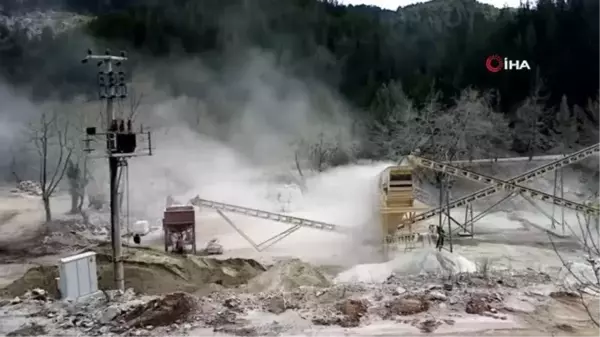 Muğla'da tedirgin eden görüntü