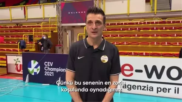 VakıfBank'ta CEV Şampiyonlar Ligi'nde finale çıkmanın sevinci yaşanıyor