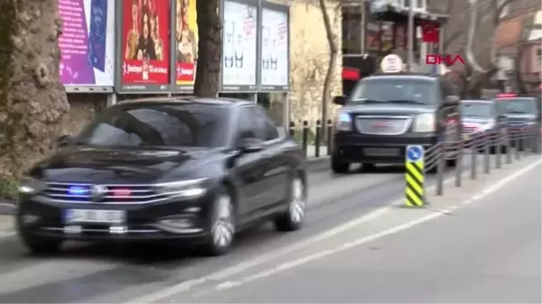 İSTANBUL-CUMHURBAŞKANI ERDOĞAN LİBYA HEYETİ'Nİ KABUL EDİYOR