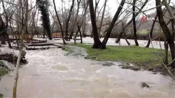 Domaniç'te sel sonrası zarar tespit çalışmaları başladı