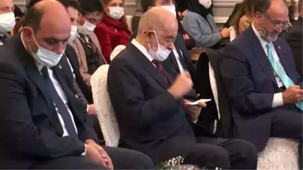 Saadet Partisi Genel Başkanı Karamollaoğlu, Sakarya 7. Olağan İl Kongresi'nde konuştu