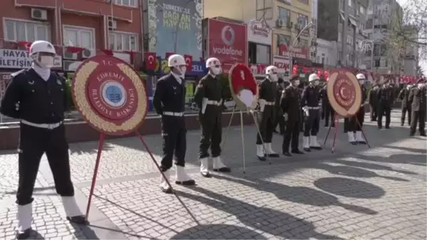 BALIKESİR - Atatürk'ün Edremit ve Ayvalık'a gelişinin 87. yılı törenlerle kutlandı (2)