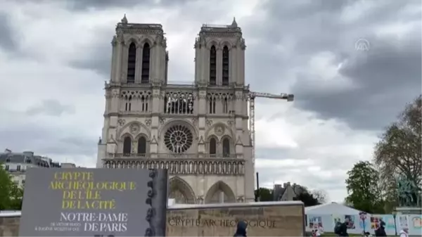 Fransa'da 2019'da yanan Notre Dame Katedrali'nin restorasyonuna hala başlanamadı