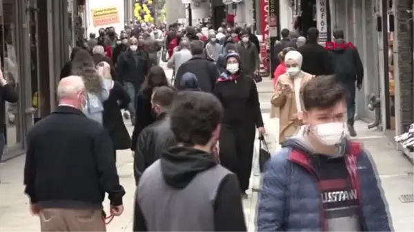 Trabzon'da çarşı ve pazarlarda 'tam kapanma' yoğunluğu