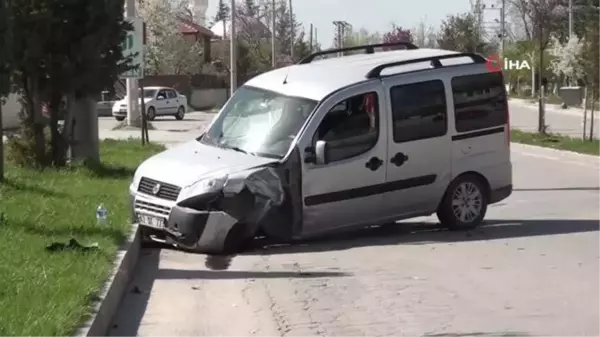 Son dakika haber: Ani karar kazaya davetiye çıkarttı: 1 kişi yaralandı