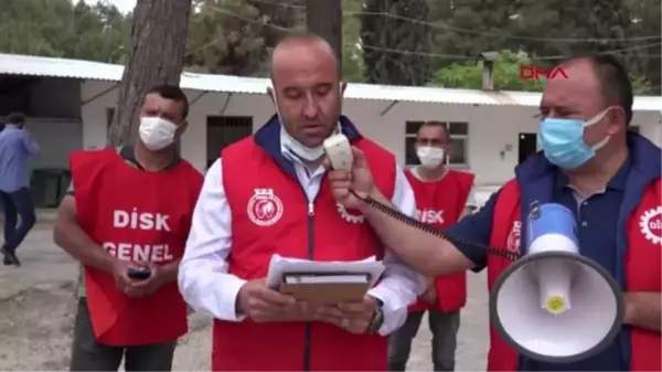 BURDUR'DA 1 MAYIS AÇIKLAMASI