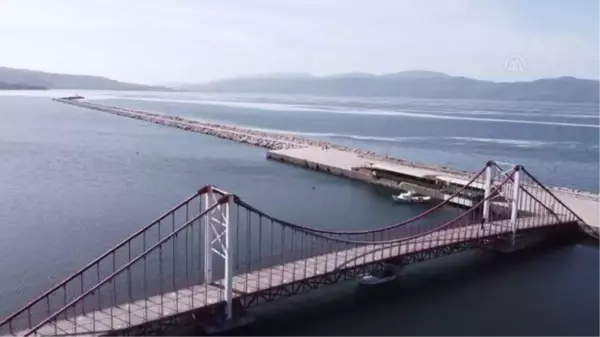 BALIKESİR - (DRONE) Marmara Denizi'nin birçok noktasına yayılan 