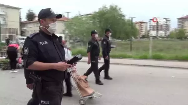 Tam kapanmanın 9. gününde kurulan pazar yerlerine vatandaştan yoğun talep