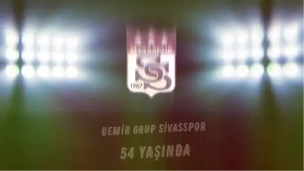 Sivasspor Kulübü'nden 54'üncü kuruluş yıl dönümüne özel klip