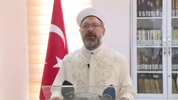 Diyanet İşleri Başkanı Erbaş, tüm Müslümanları ve insanlığı Mescid-i Aksa ile Kudüs'e sahip çıkmaya davet etti (1)