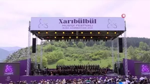 Karabağ'ın incisi Şuşa'da düzenlenen Harıbülbül Müzik Festivali sona erdi