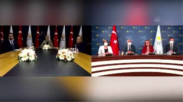 İYİ Parti heyeti, AK Parti, CHP ve Saadet Partisi heyetleriyle video konferans yöntemiyle bayramlaştı