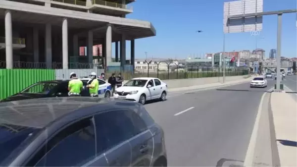 Bakırköy'de drone destekli trafik denetimi