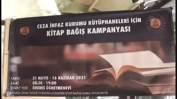 Ödemiş'te cezaevleri için kitap bağışı kampanyası başlatıldı