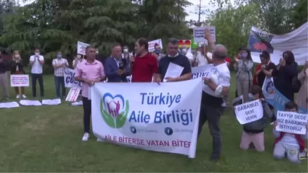 Türkiye Aile Birliğince İstanbul'dan Ankara'ya düzenlenen 