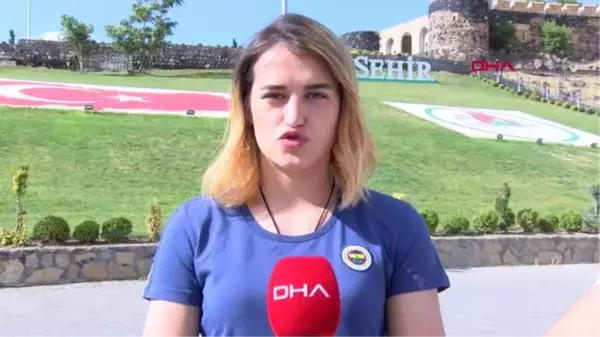 SPOR Milli boksör Esra Yıldız, DHA'ya konuştu