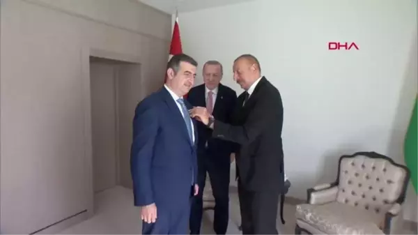 Cumhurbaşkanı Aliyev, Haluk Bayraktar'a 'Karabağ Nişanı' verdi