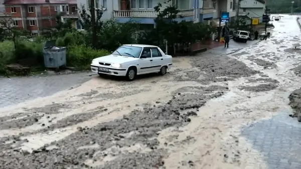 Tokat'ta sağanak yağış etkili oldu