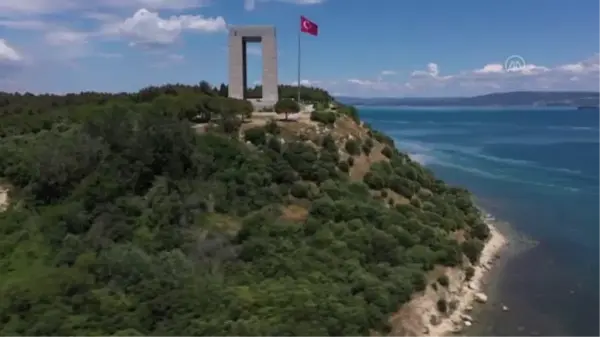 ÇANAKKALE - (DRONE) Tarihi Gelibolu Yarımadası sahilinde müsilaj yoğunluğu arttı