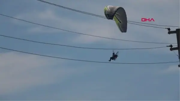 Son dakika haberi... MERSİN PARAMOTORCULARDAN GÖRSEL ŞÖLEN