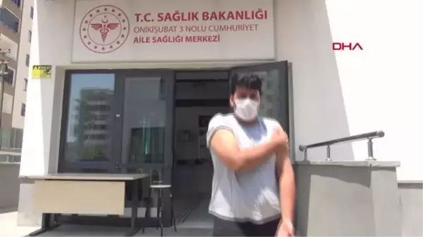 KAHRAMANMARAŞ AŞI SIRASINDA SALDIRIYA UĞRAYAN DOKTOR GÖZYAŞLARINI TUTAMADI