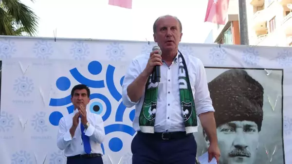 Memleket Partisi Genel Başkanı Muharrem İnce, partisinin il başkanlığını açtı