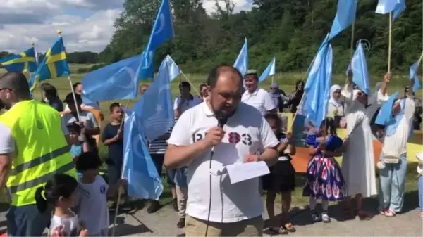 Urumçi olayları, Londra'da protesto edildi