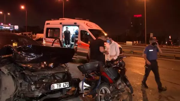 Son dakika haberleri | Kaza yapan sürücüye yardım için durdular, kazaya karıştılar: 5 yaralı