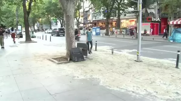 Bağdat Caddesi'nde aşırı hız yaparak yaşlı kadına çarpan araç sürücüsü adli kontrolle serbest