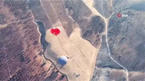 Göbeklitepe'de balon uçuşları heyecanı