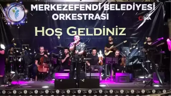 Merkezefendi'de mahalle konserlerine büyük ilgi