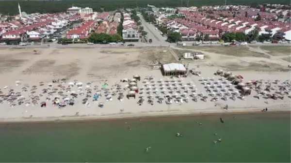 Saros Körfezi sahillerinde bayram hareketliliği yaşanıyor