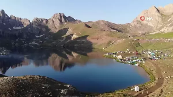 Terörden arındırılan Cilo Sat Buzul Gölleri festival alanına dönüştü